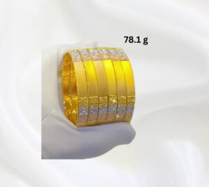 Gold Bangles – 78.1 g